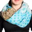Esperado Loop Scarf - Blue/Brown